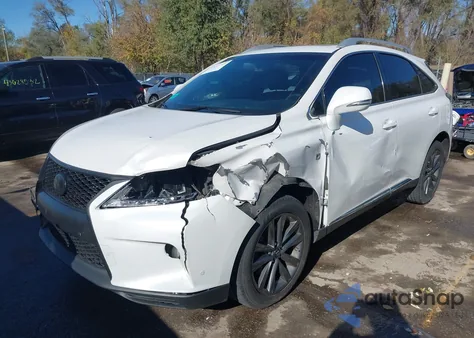 2013 Lexus Rx 350 F Sport from USA, damaged, VIN 2T2BK1BA0DC218008